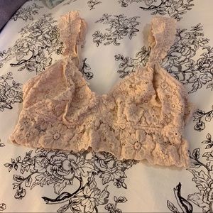 (4 for 20$) AERIE bralette light pink